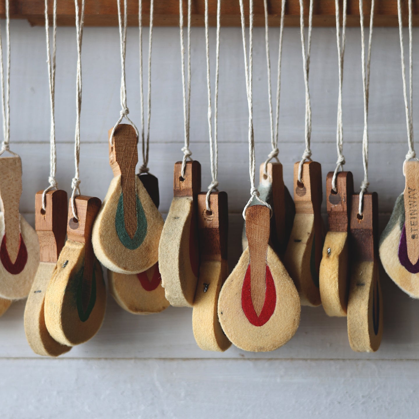 Reclaimed Piano Hammer Ornaments