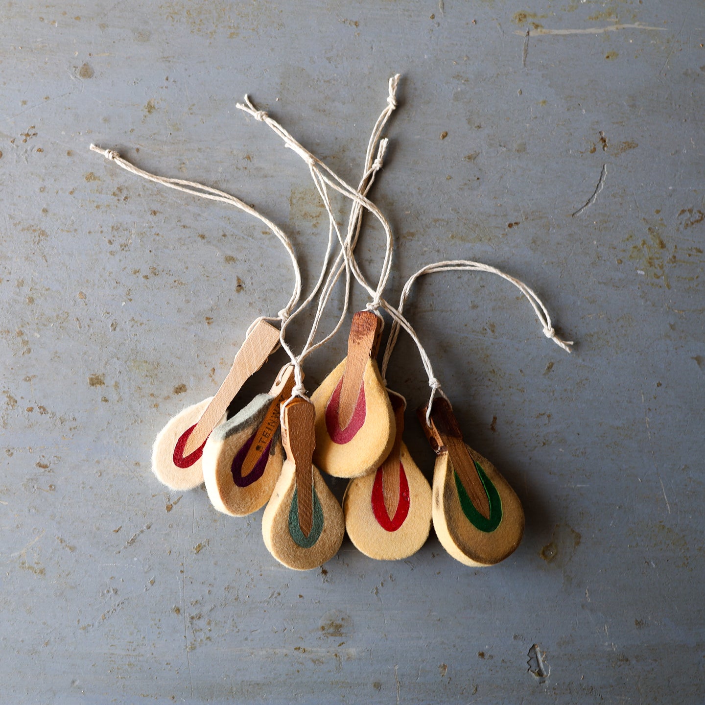 Reclaimed Piano Hammer Ornaments