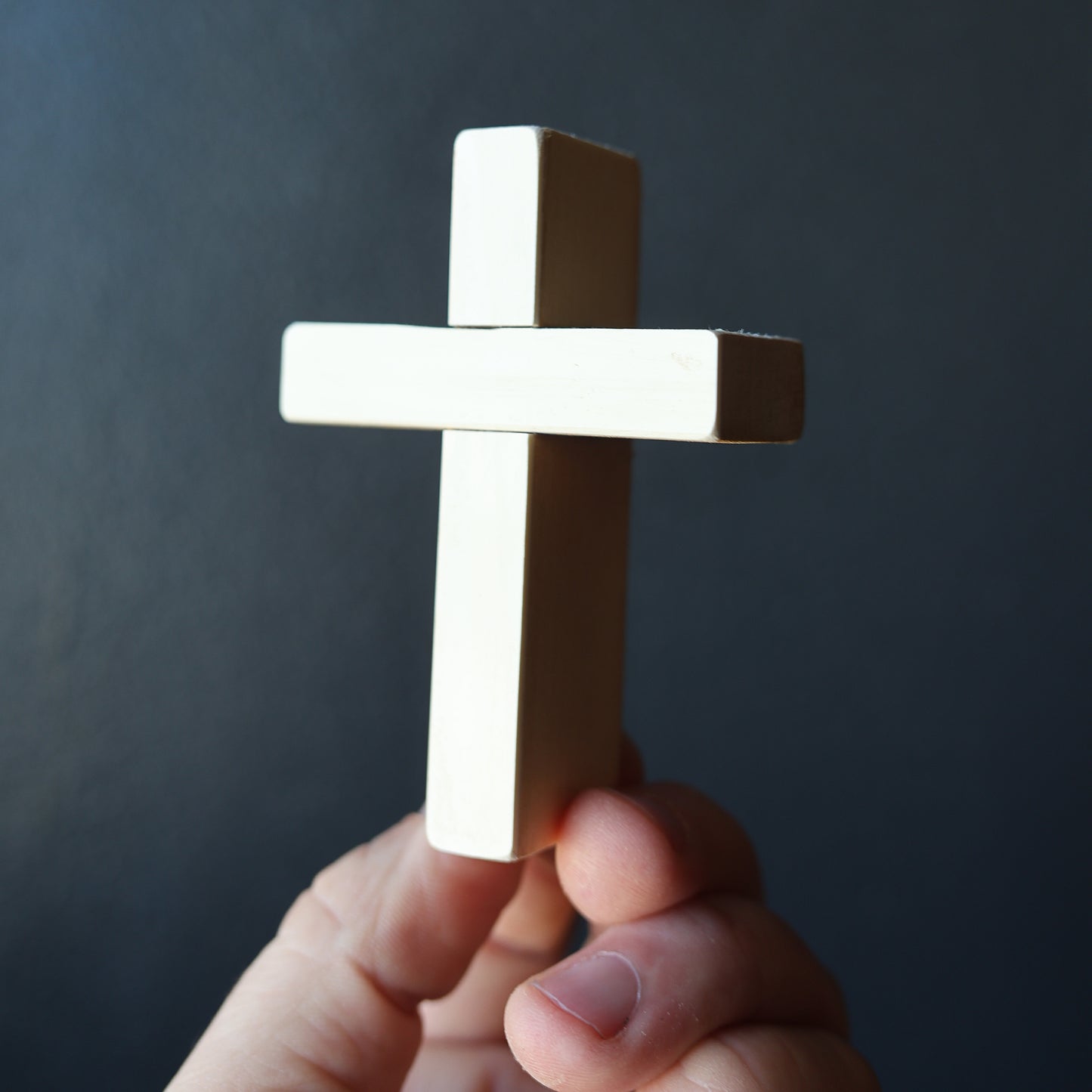 White Piano Key Crosses