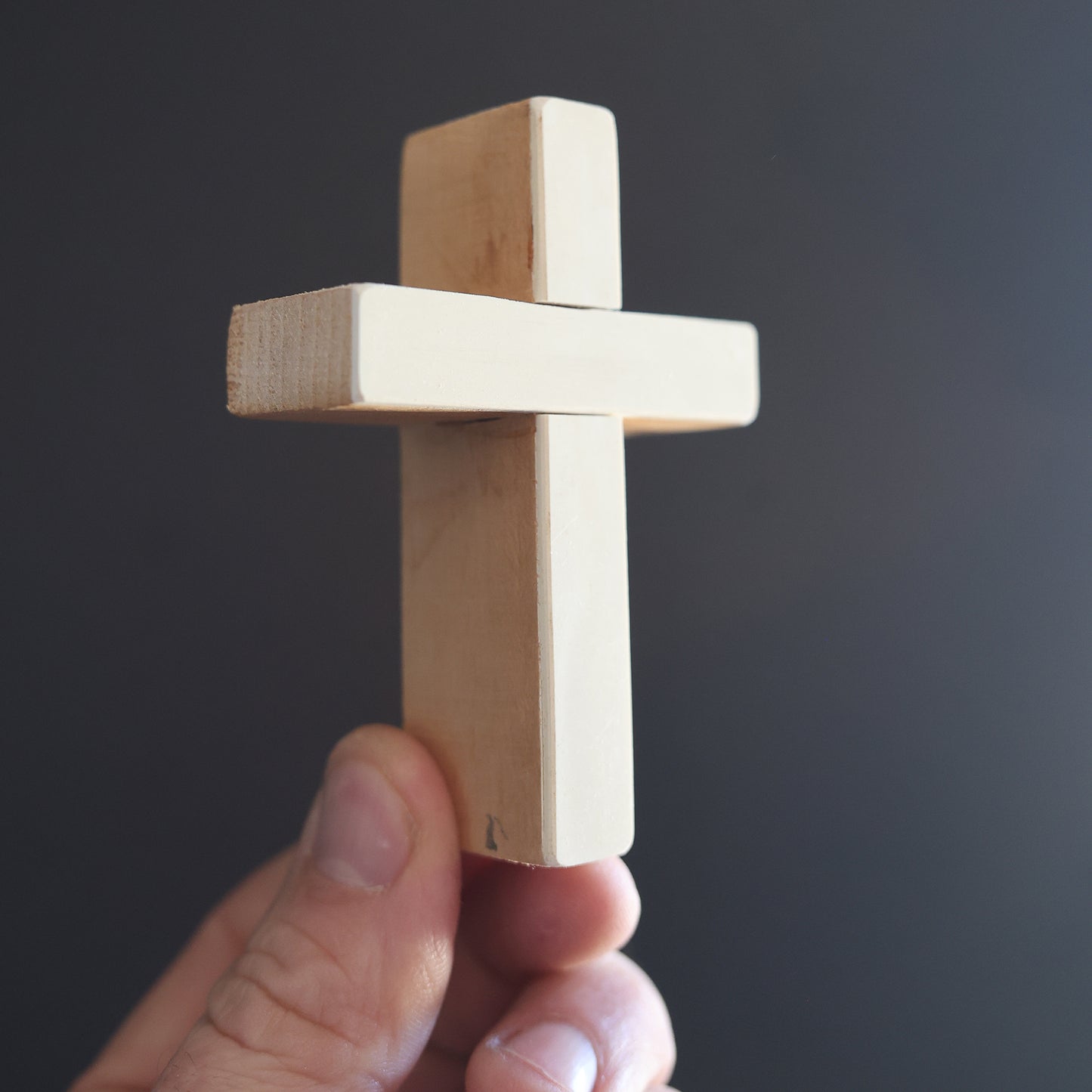 White Piano Key Crosses