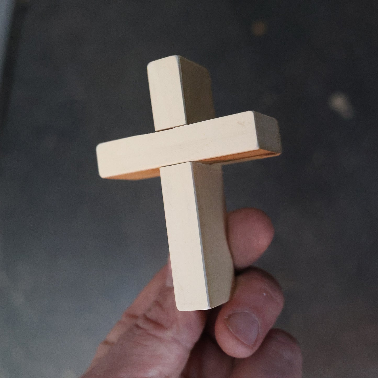White Piano Key Crosses
