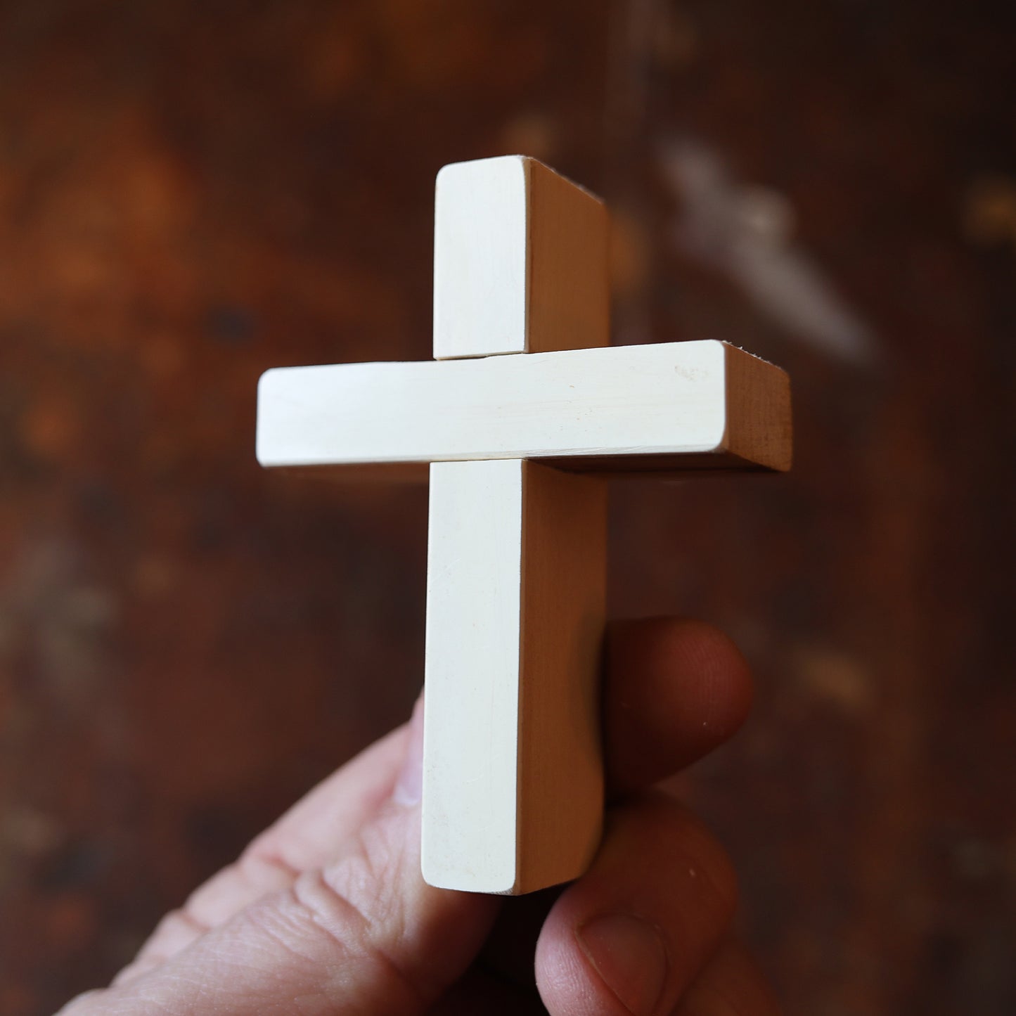 White Piano Key Crosses