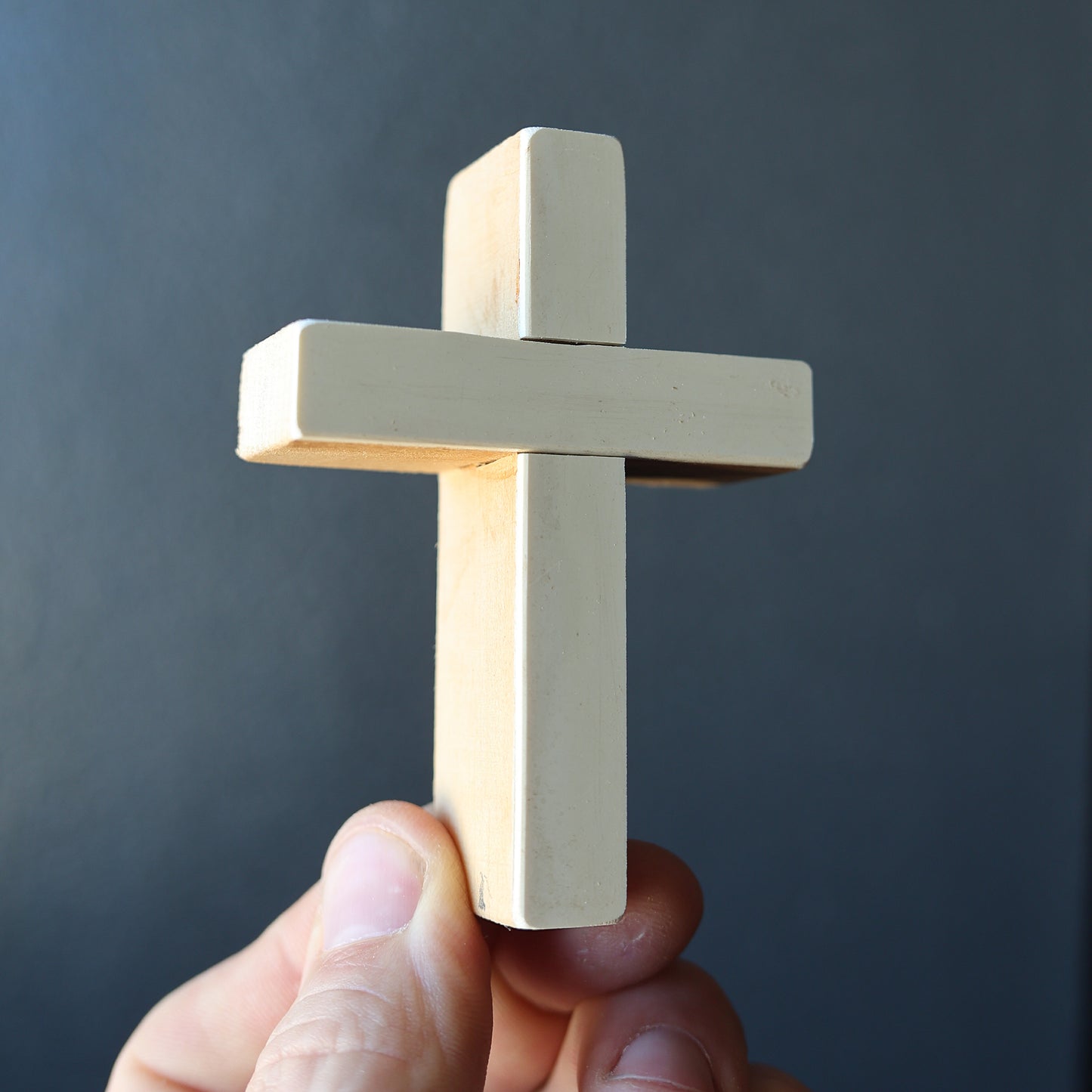 White Piano Key Crosses