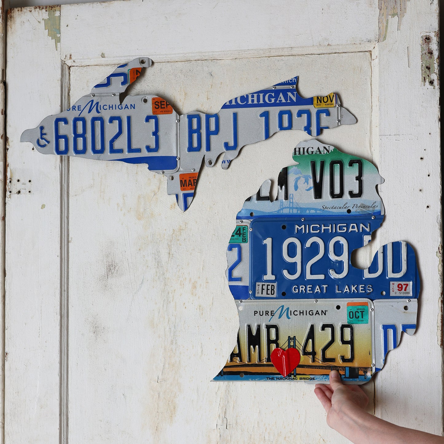 20 Roadkill Condition License Plates – Assorted States, Perfect For Crafts