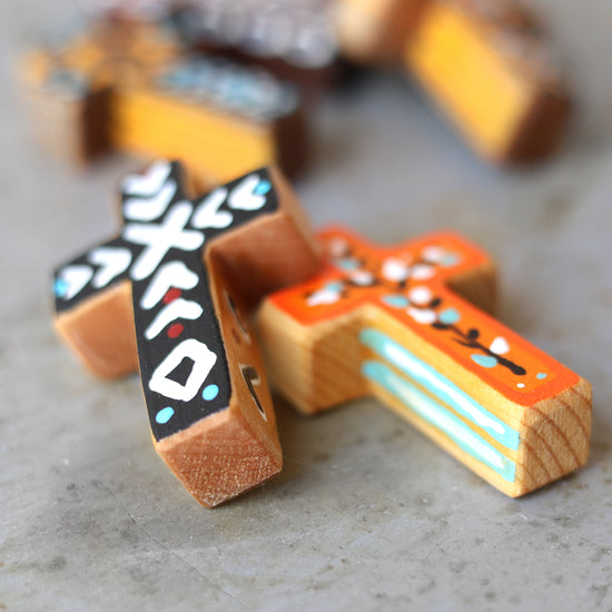 Hand-Painted Pocket Crosses