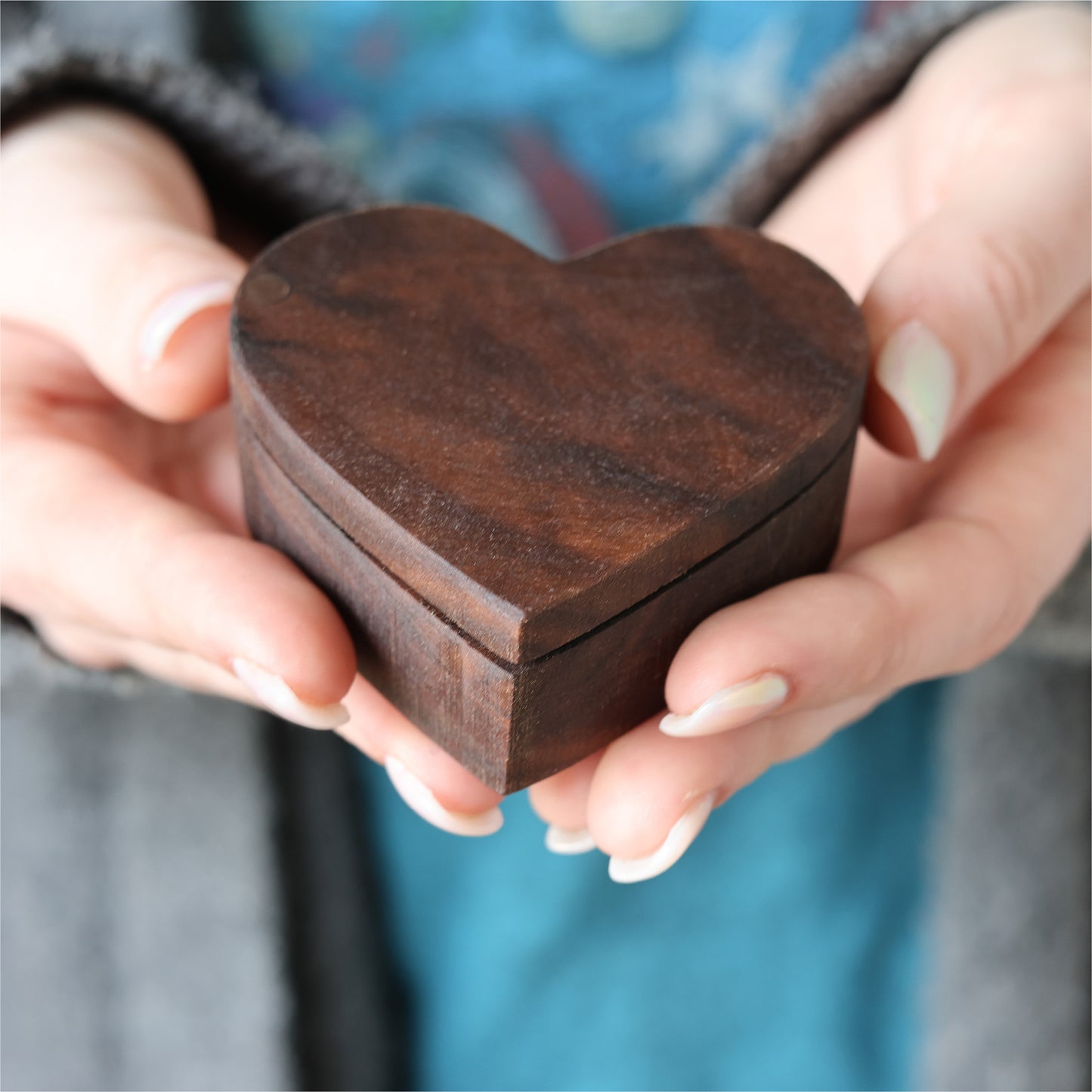 Heart-shaped Ring Boxes