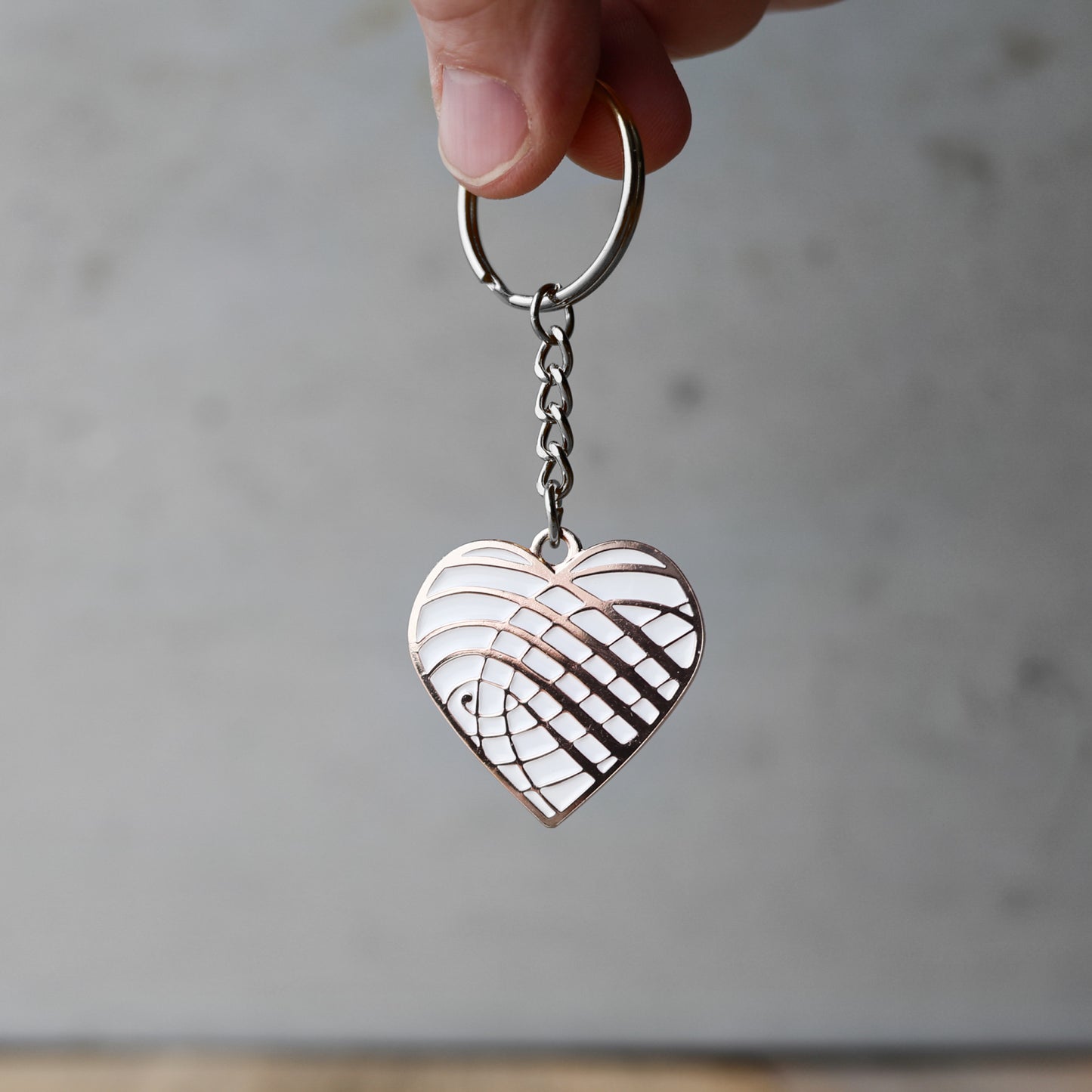 Load image into Gallery viewer, Enamel Heart Keychains
