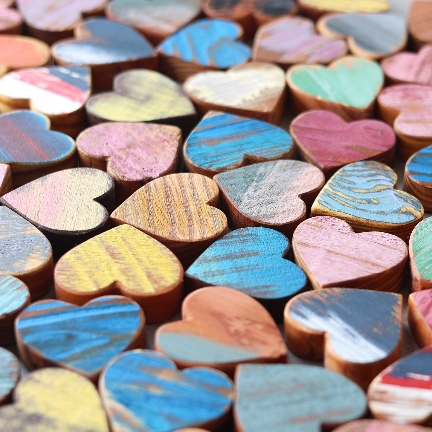 Rustic Painted Heart Sets ✨