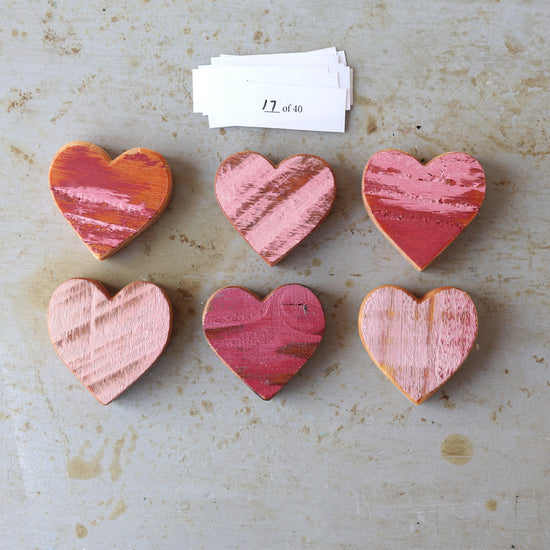 Rustic Painted Heart Sets ✨