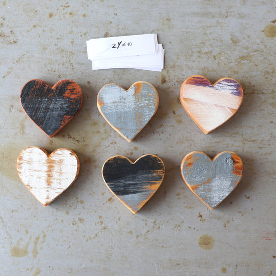 Rustic Painted Heart Sets ✨