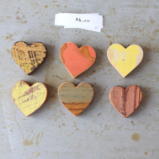 Rustic Painted Heart Sets ✨