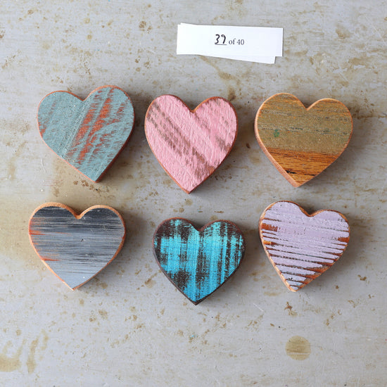 Rustic Painted Heart Sets ✨