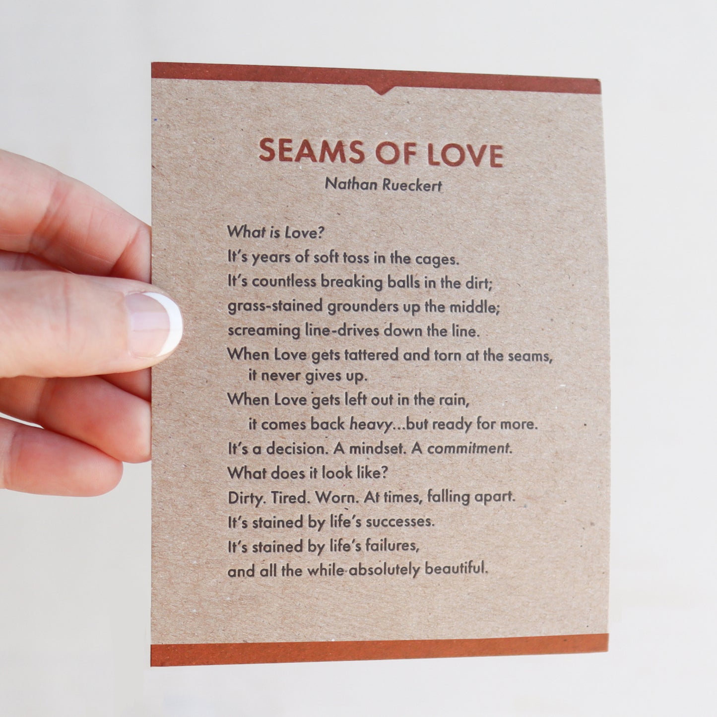 Seams of Love Original Art