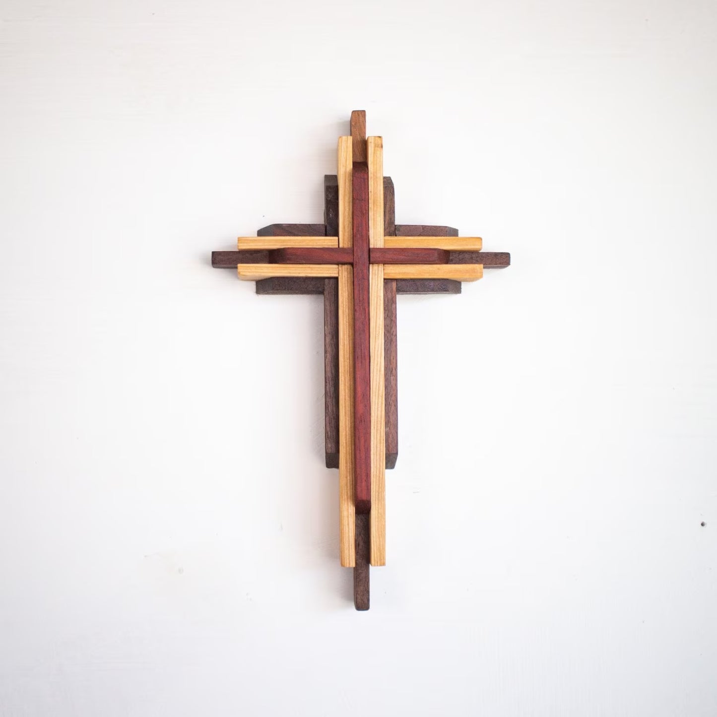 Small Static Cross Small Layered Cross – Dennehey Design Co.