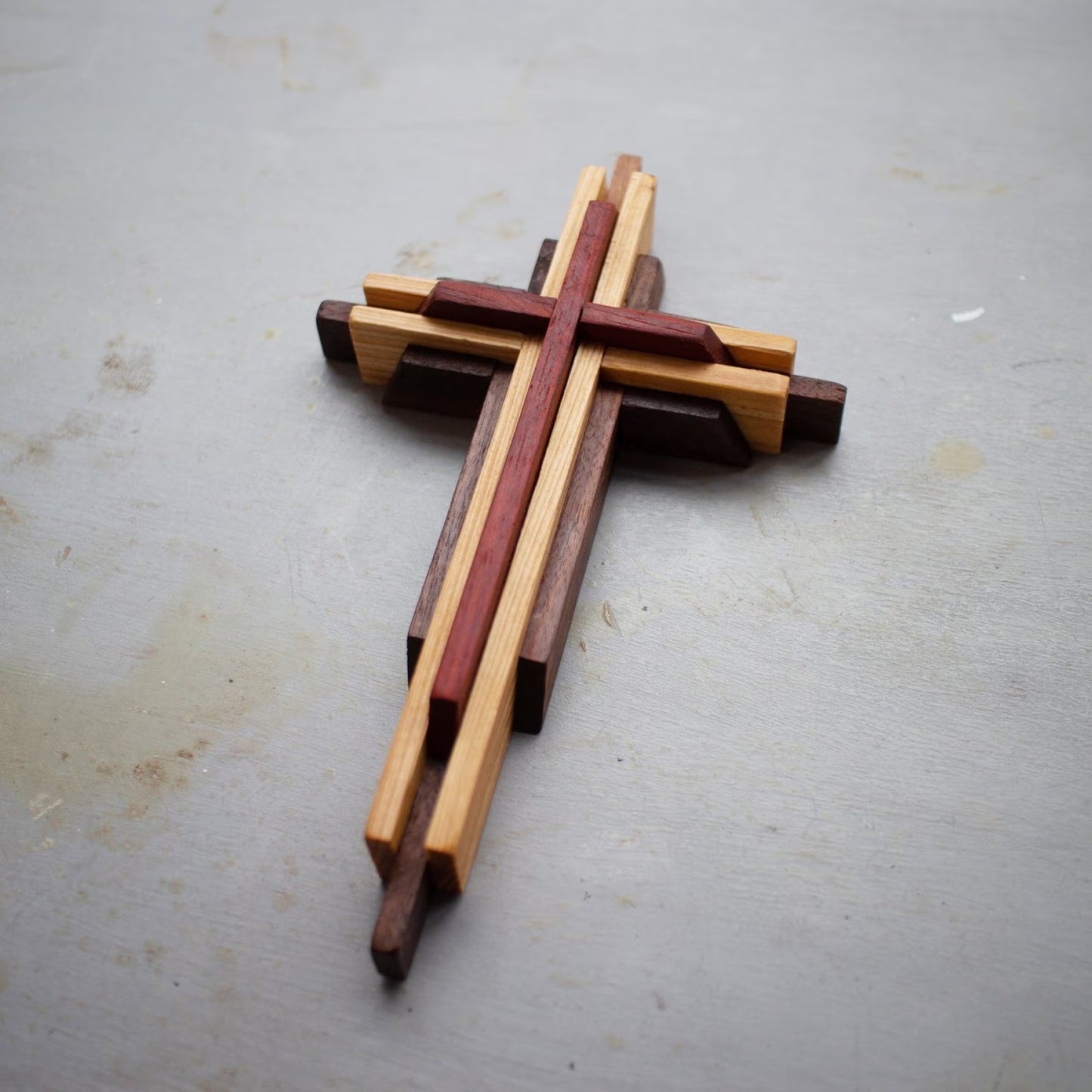 Small Layered Cross – Dennehey Design Co.