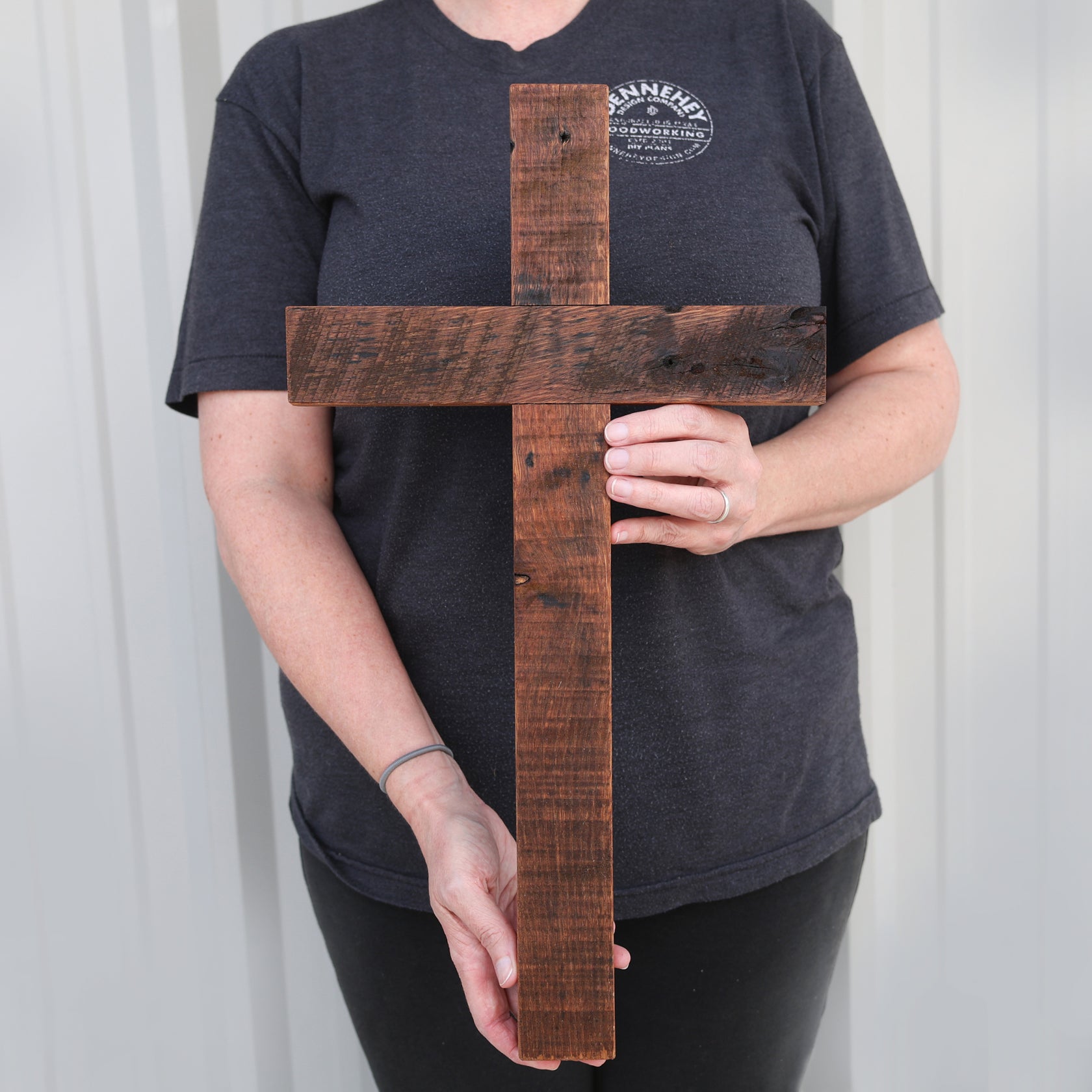 Simple Rustic Cross Image Rustic Wooden Cross – Dennehey Design Co.