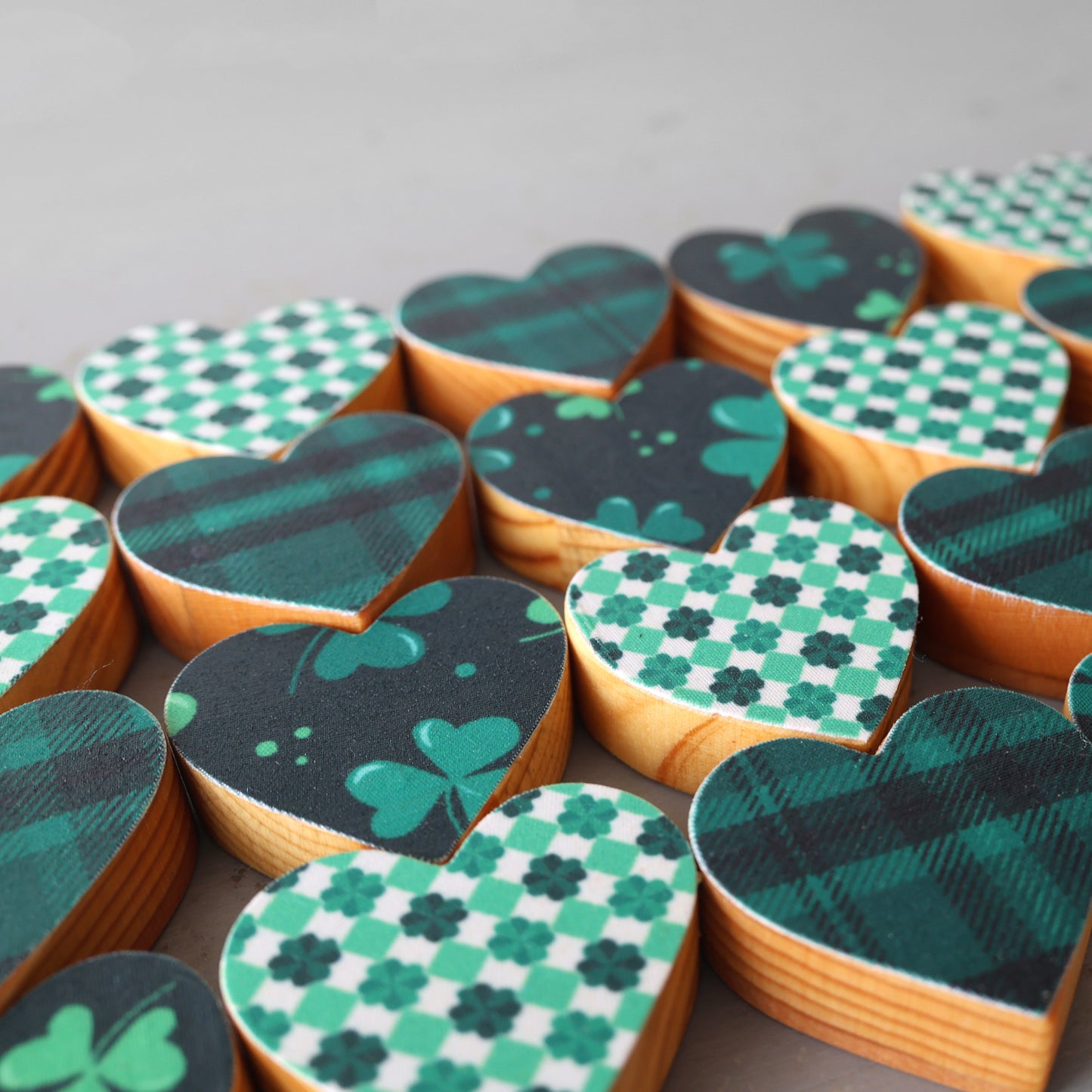 St. Patrick's Fabric Hearts :: Limited Edition ✨