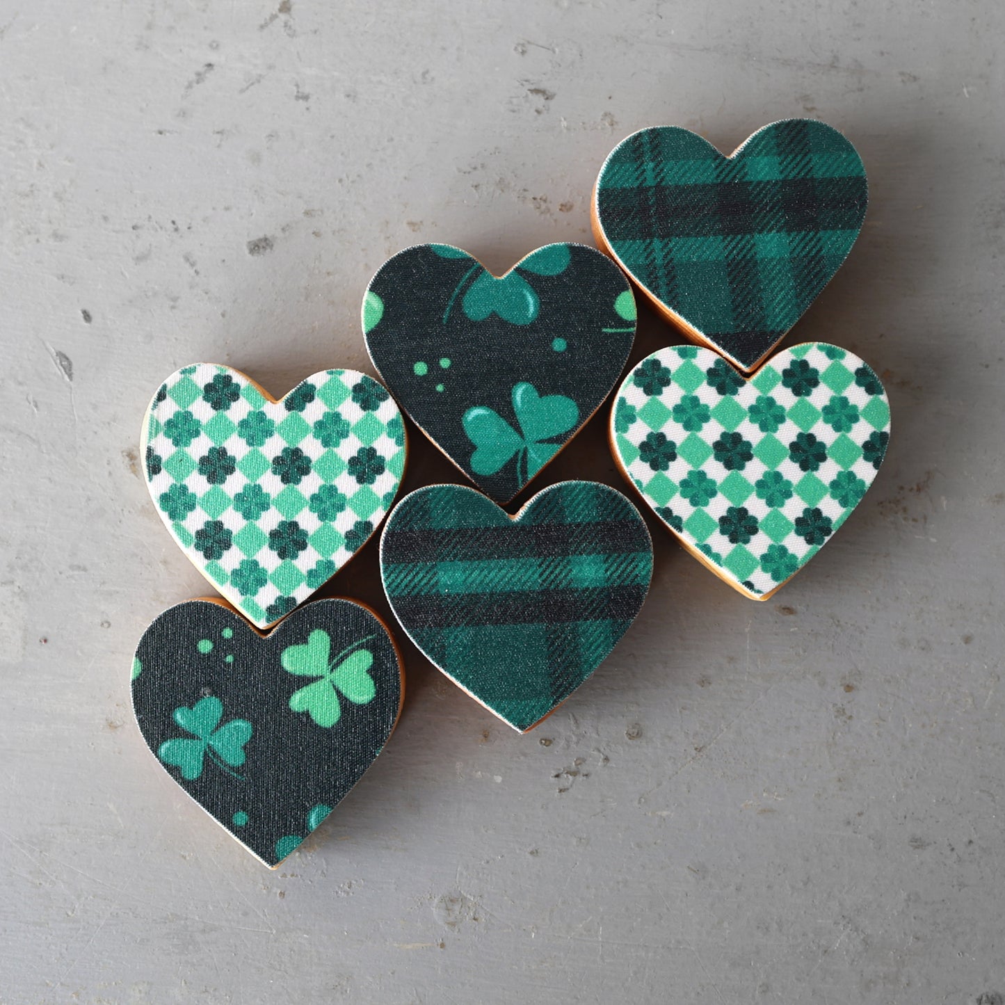 St. Patrick's Fabric Hearts :: Limited Edition ✨