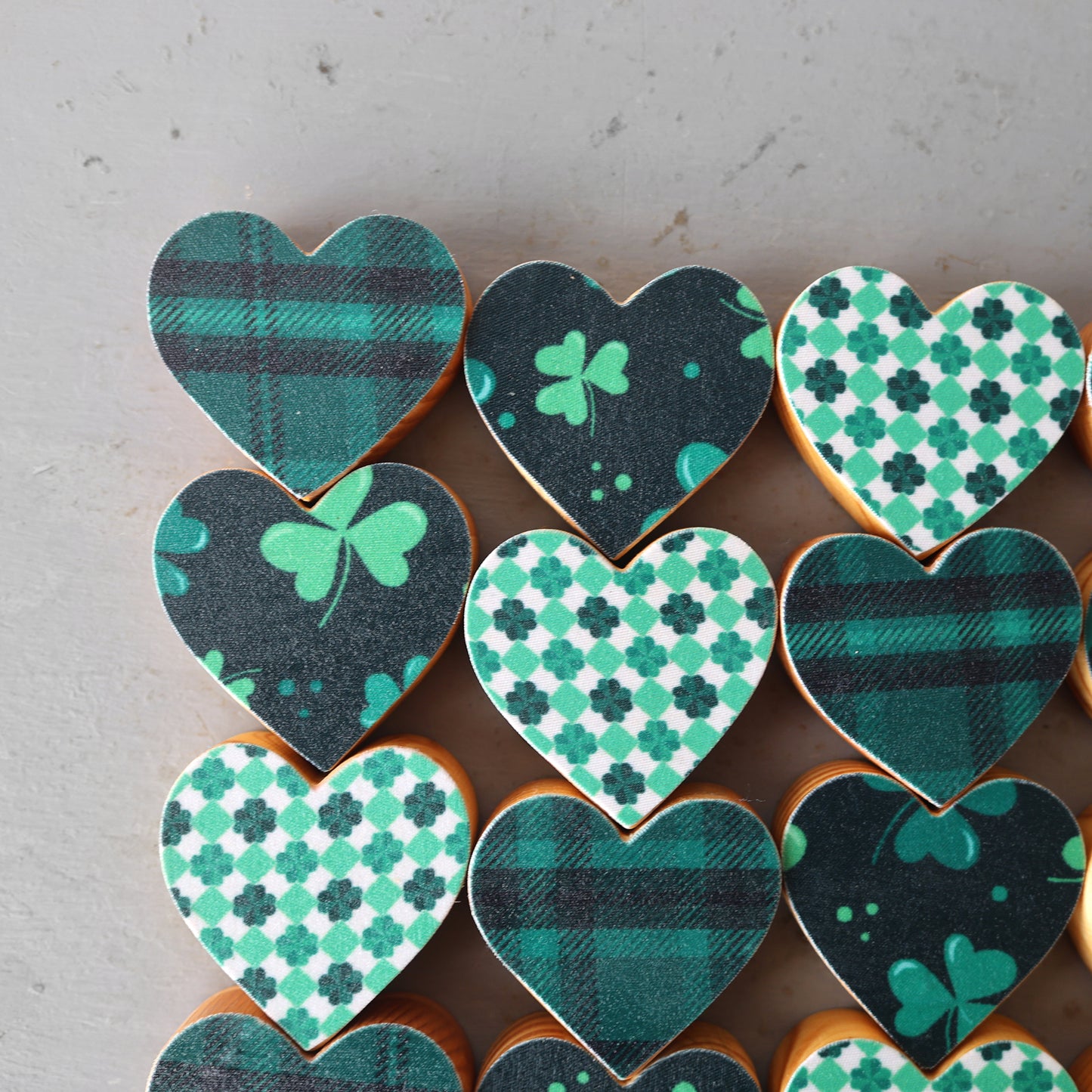 St. Patrick's Fabric Hearts :: Limited Edition ✨