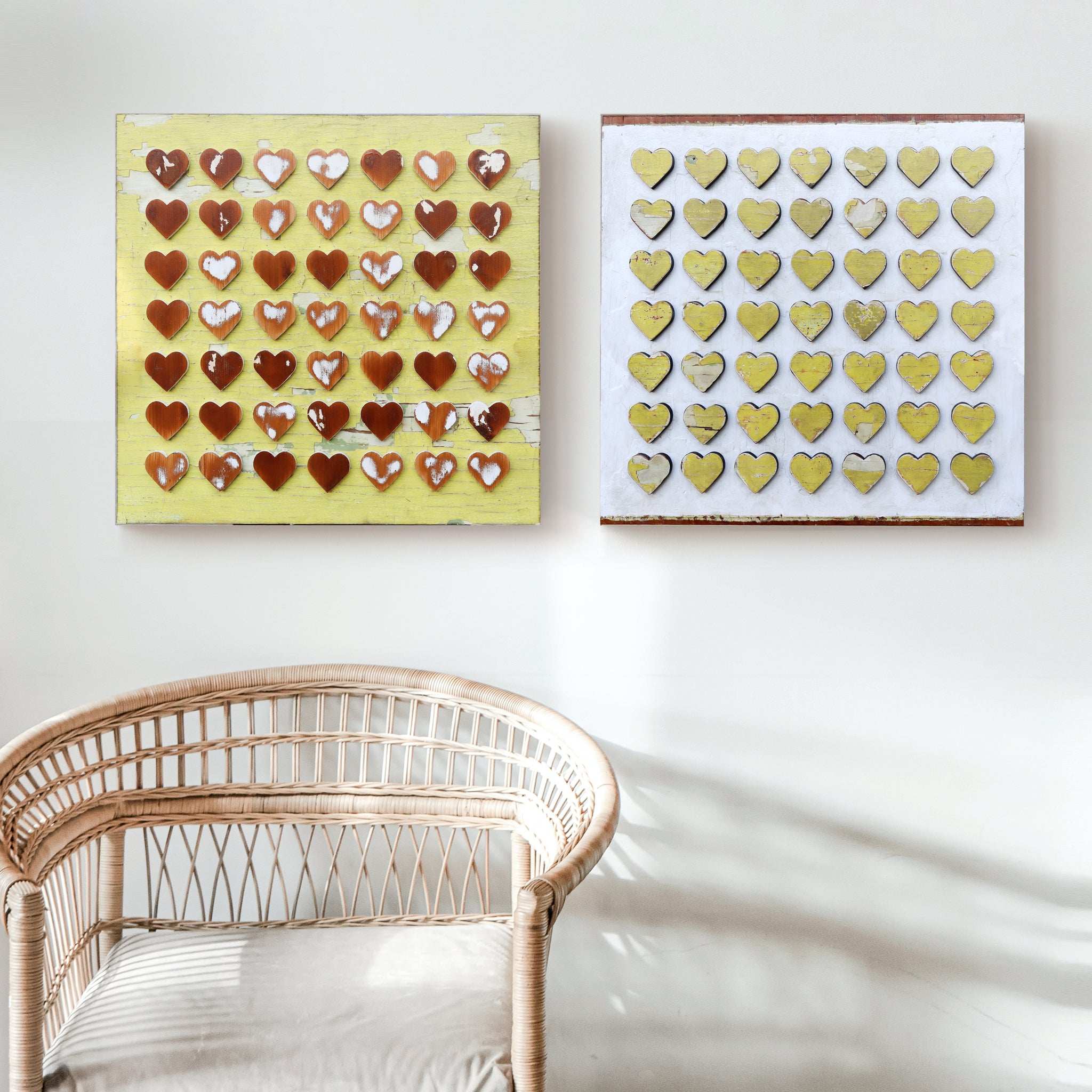 Chippy & Sunny Heart Artwork – Dennehey Design Co.