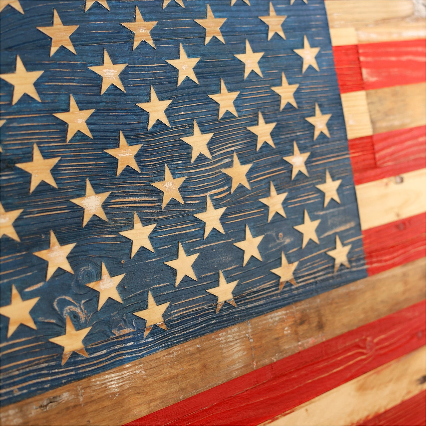 USA Pallet Wood Flags