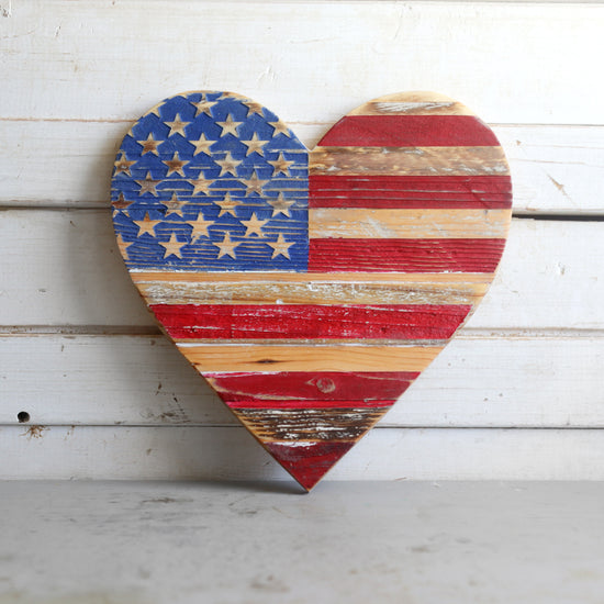 USA Heart Decoration