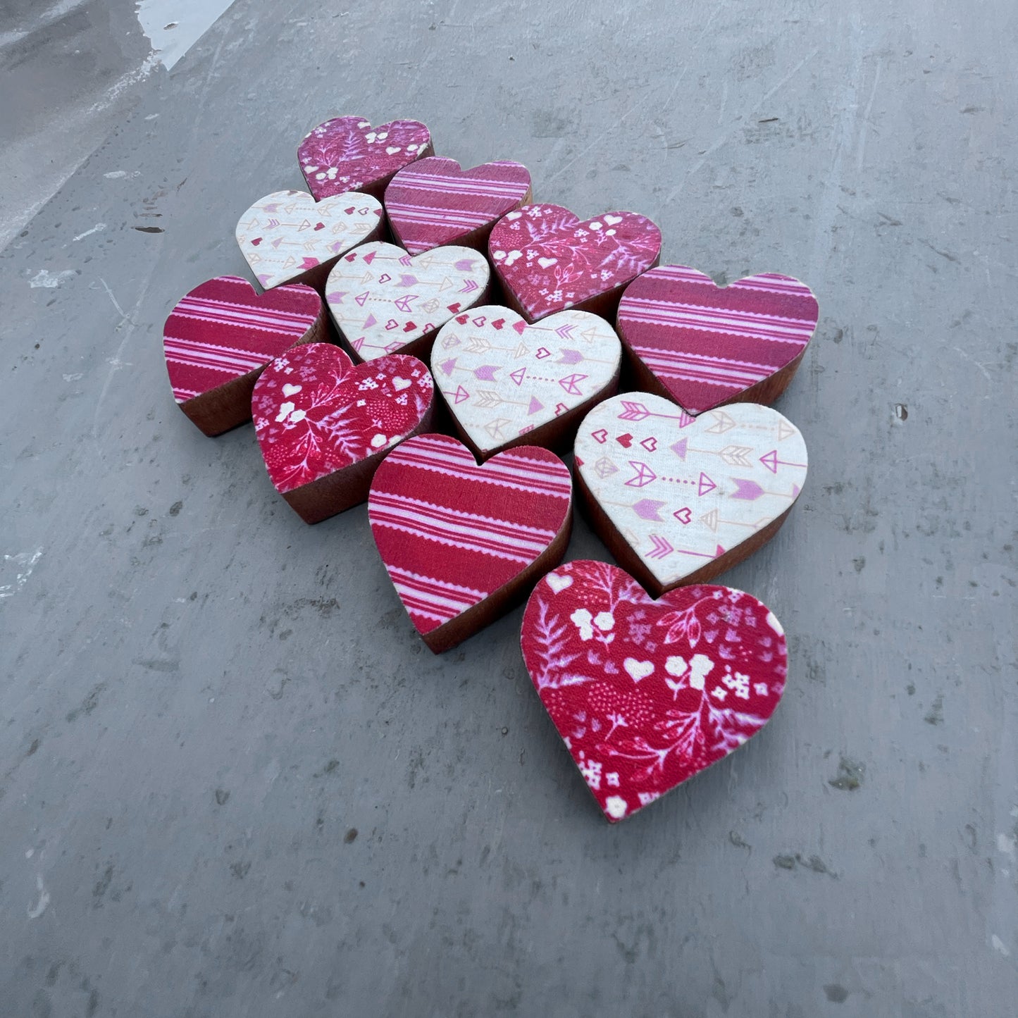 Valentine's Fabric Hearts :: Limited Edition ✨