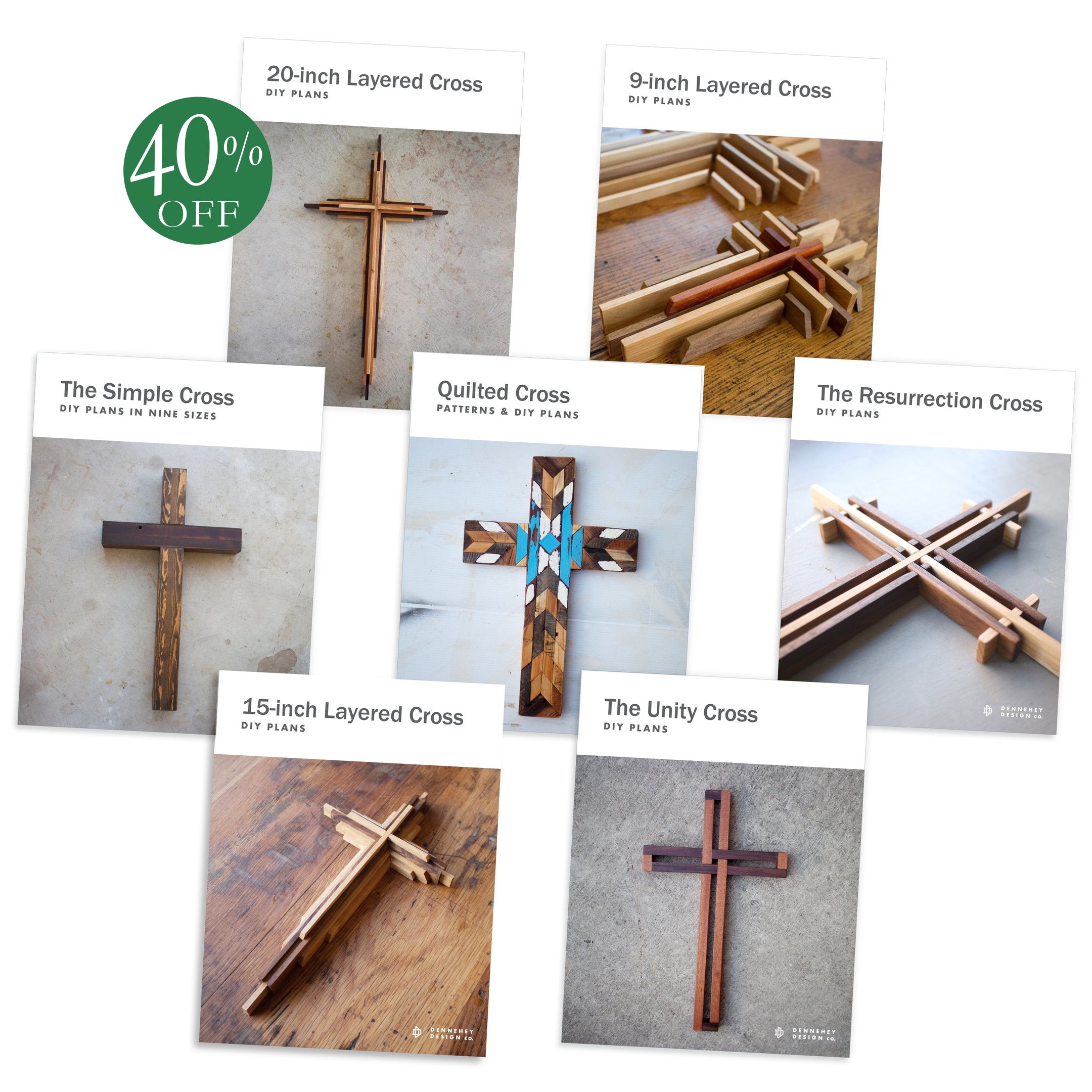 Seven Cross Project Plan Bundle – Dennehey Design Co.