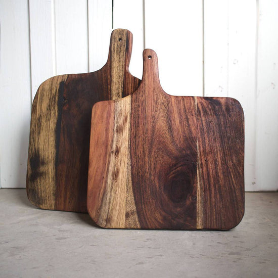 wooden serving trays for serving food