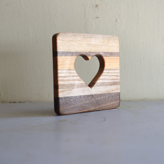 Wooden Heart Tiles