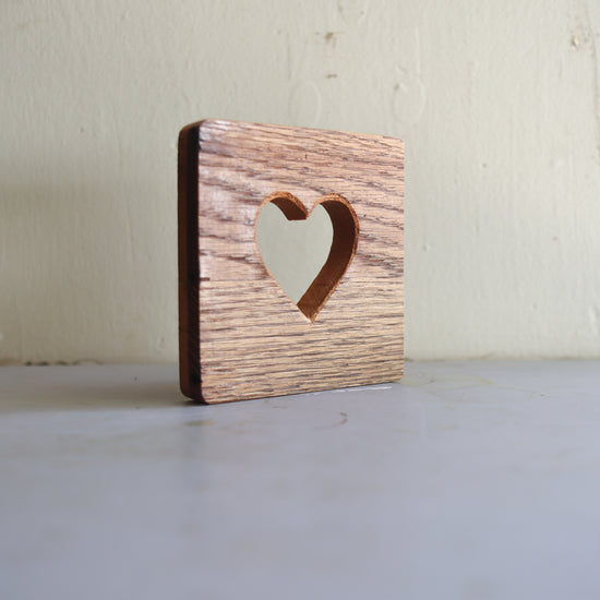 Wooden Heart Tiles