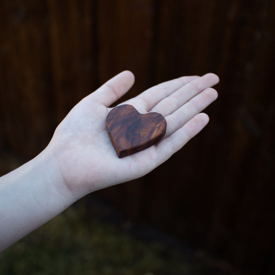 Handmade Wooden Hearts