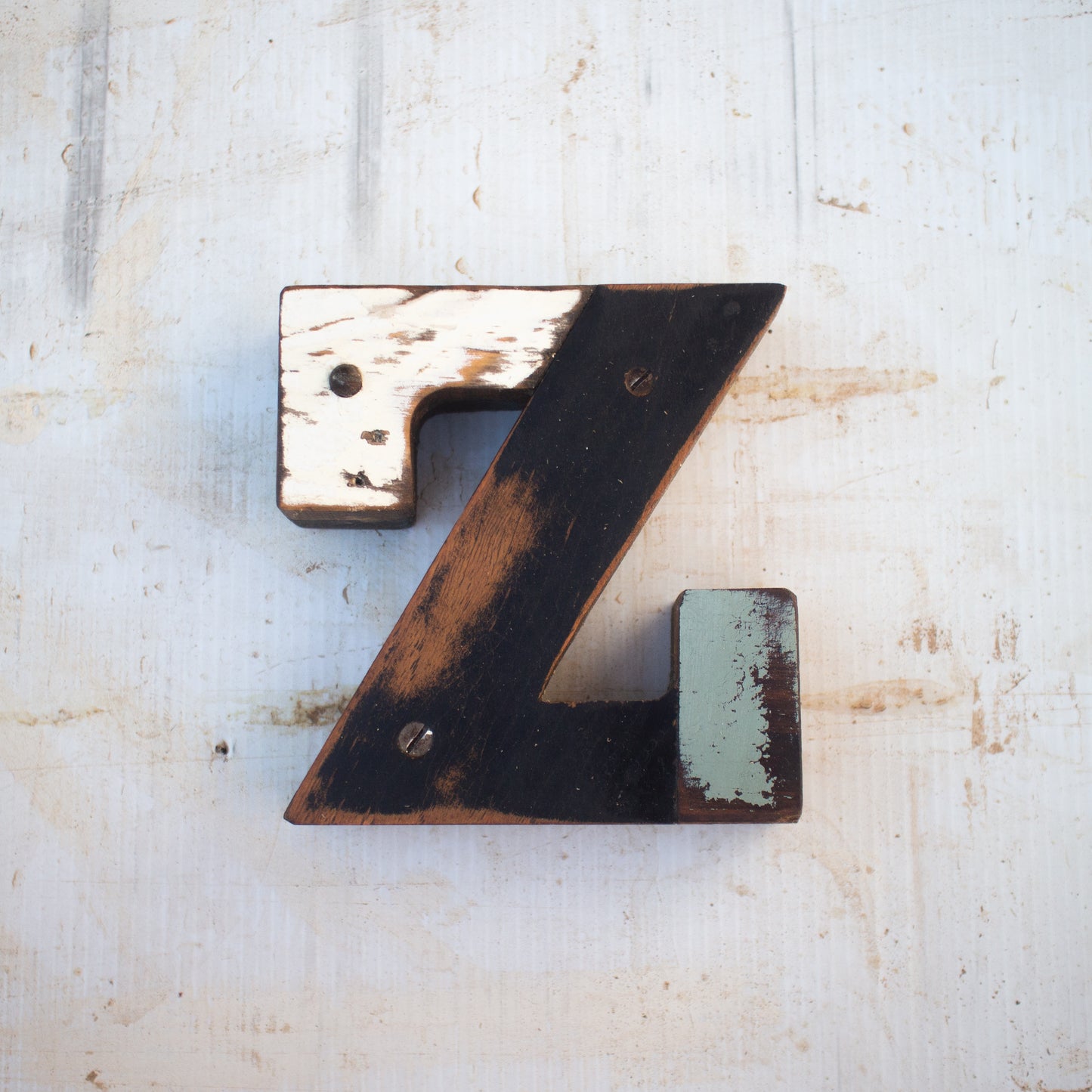 Load image into Gallery viewer, Reclaimed Wood Letter Z
