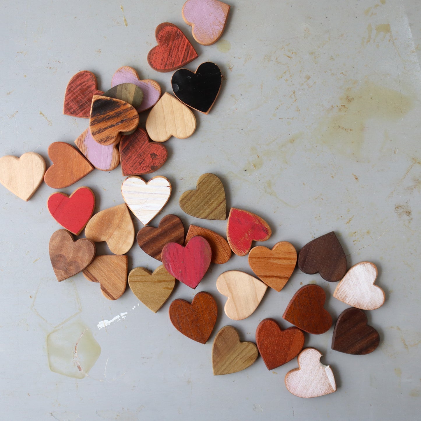 Thin Wooden Hearts
