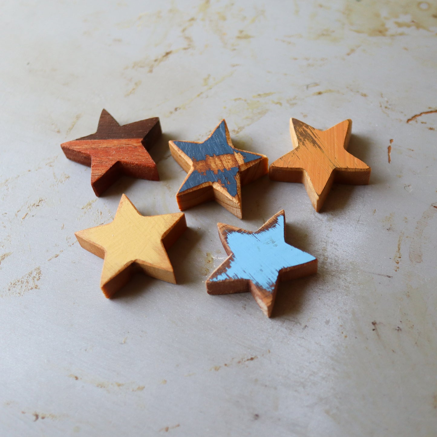 Small Reclaimed Wood Stars