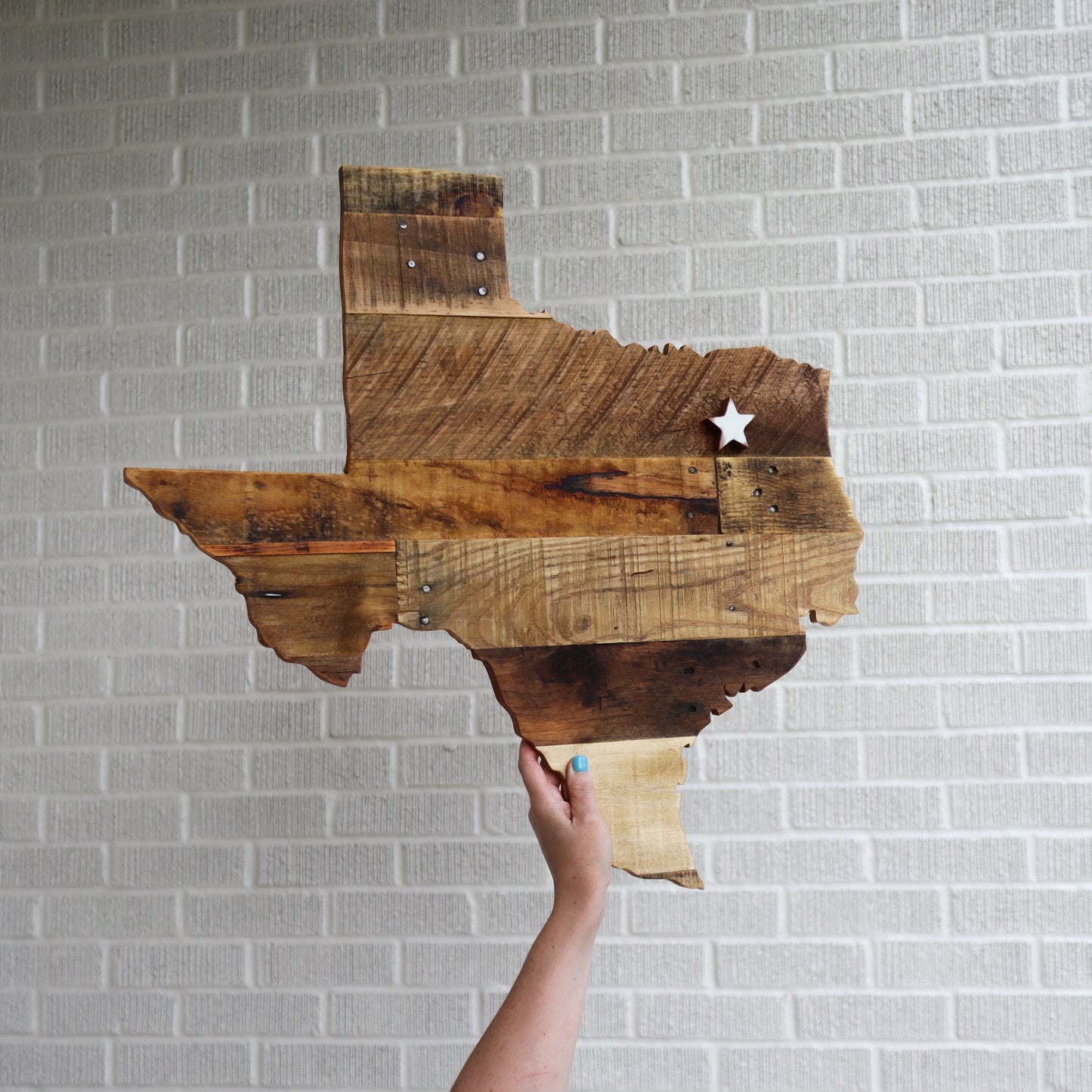 Load image into Gallery viewer, Pallet Wood State Art
