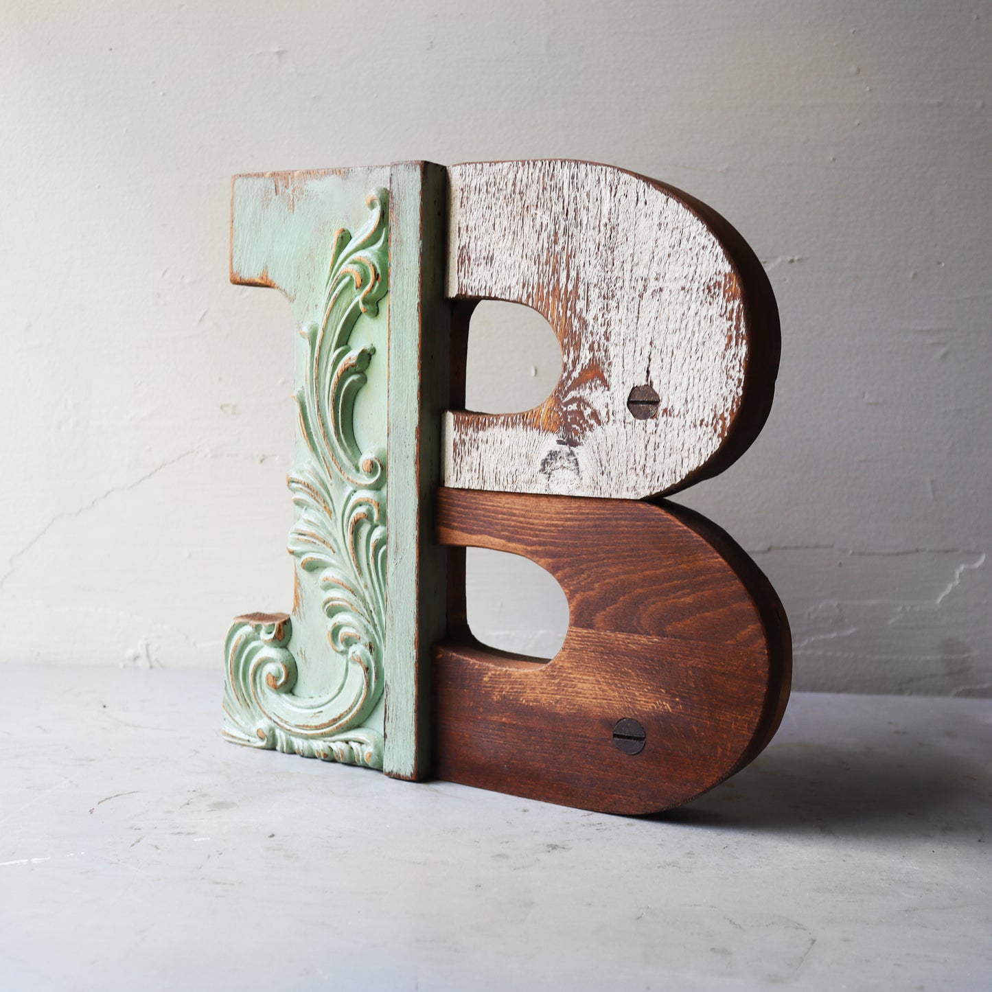 Unfinished Wood Letters 6 inch Q Wood Letters, Wall Decor Baleno Handi  Decorative Standing, Letters Slices Sign Board Decoration