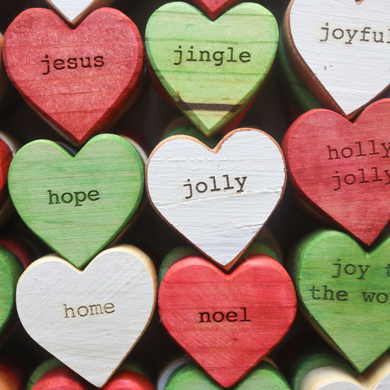 The Inspired Words Collection | Christmas Colors
