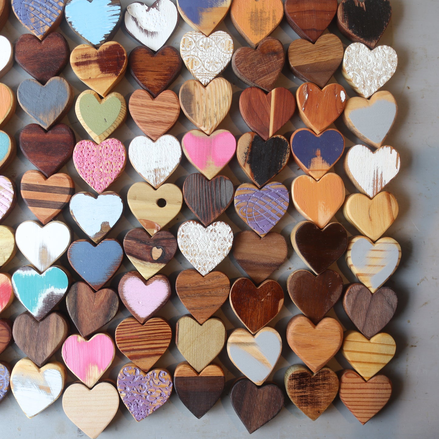 Wooden Heart Magnets – Dennehey Design Co.