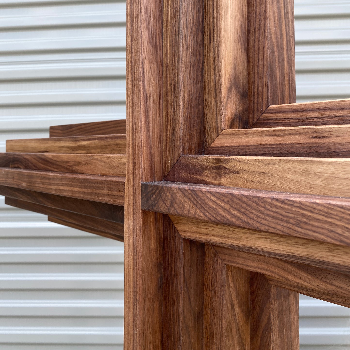 Load image into Gallery viewer, Wooden Walnut Cross
