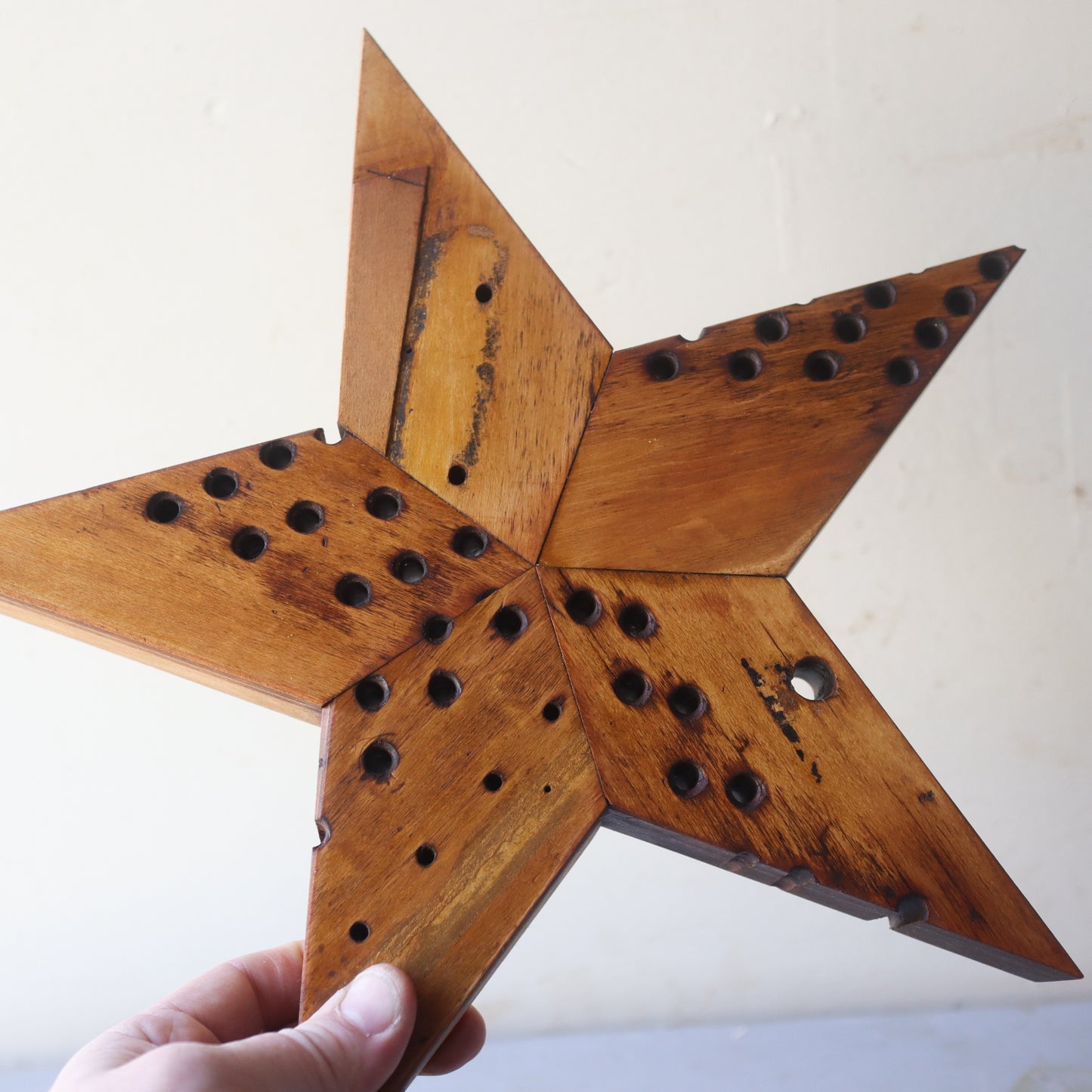 Rustic Star Industrial Reclaimed Antique Wood