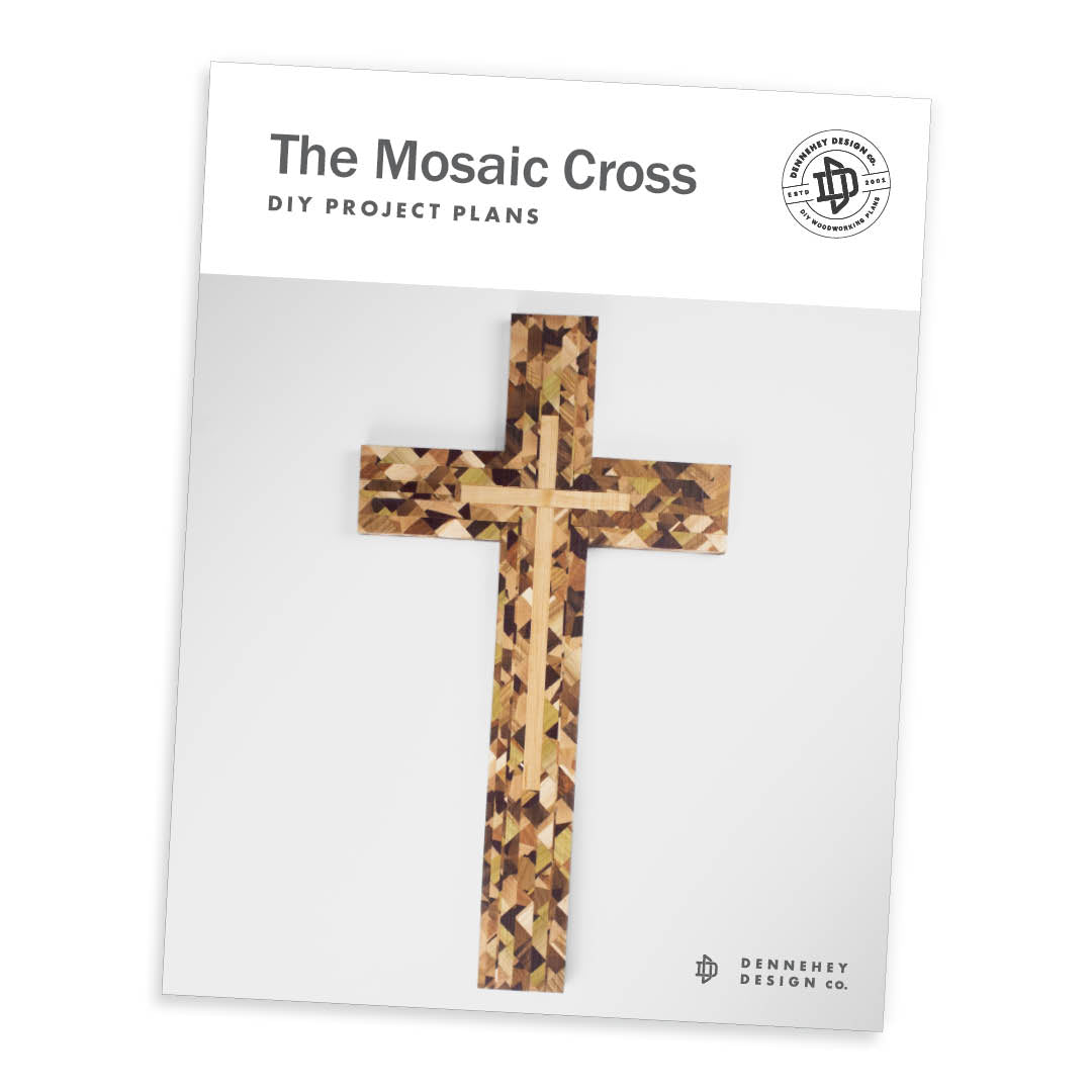 Load image into Gallery viewer, The Mosaic Cross DIY Plans
