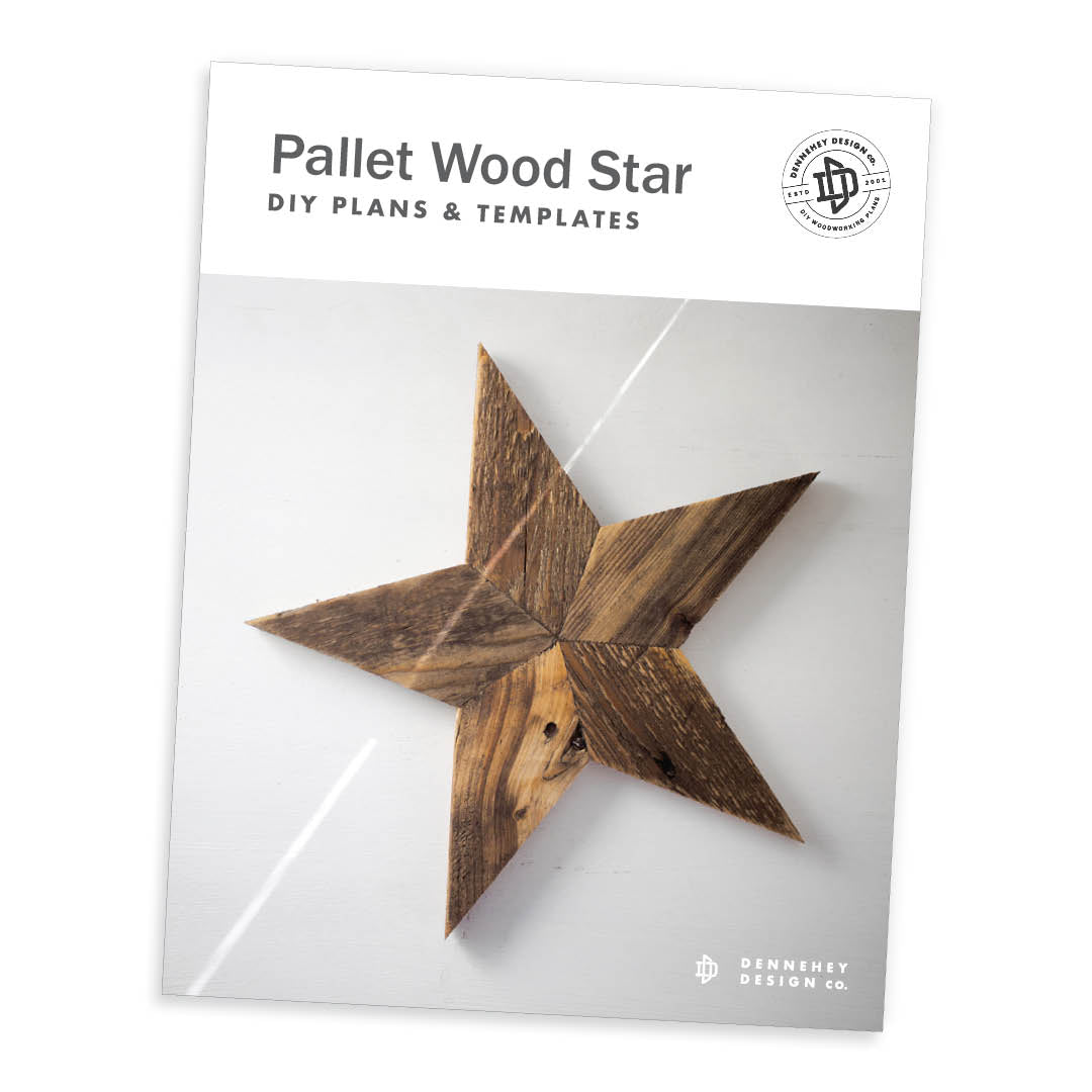 Pallet Wood Star DIY Woodworking Plans and Templates – Dennehey Design Co.