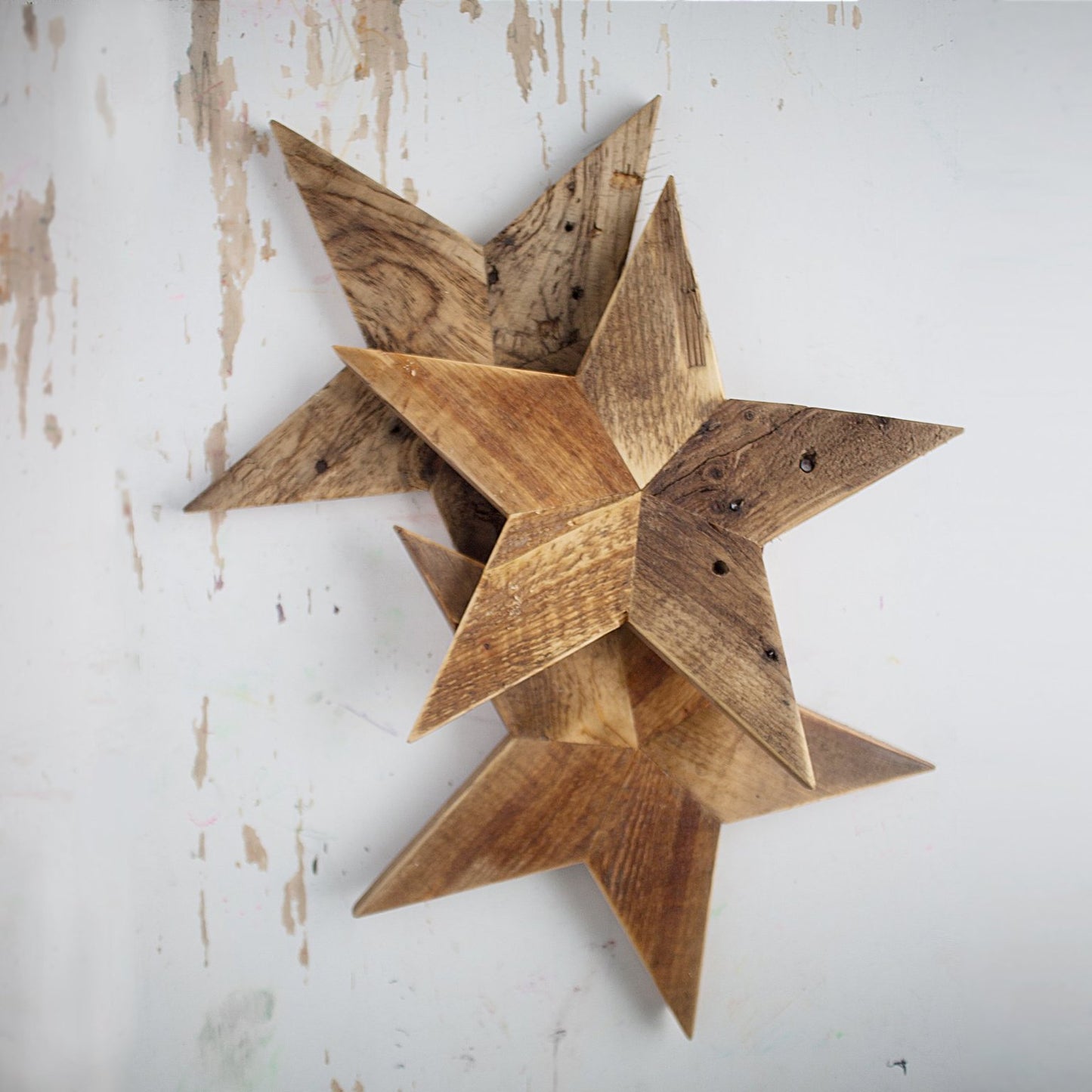 Pallet Wood Decorative Stars