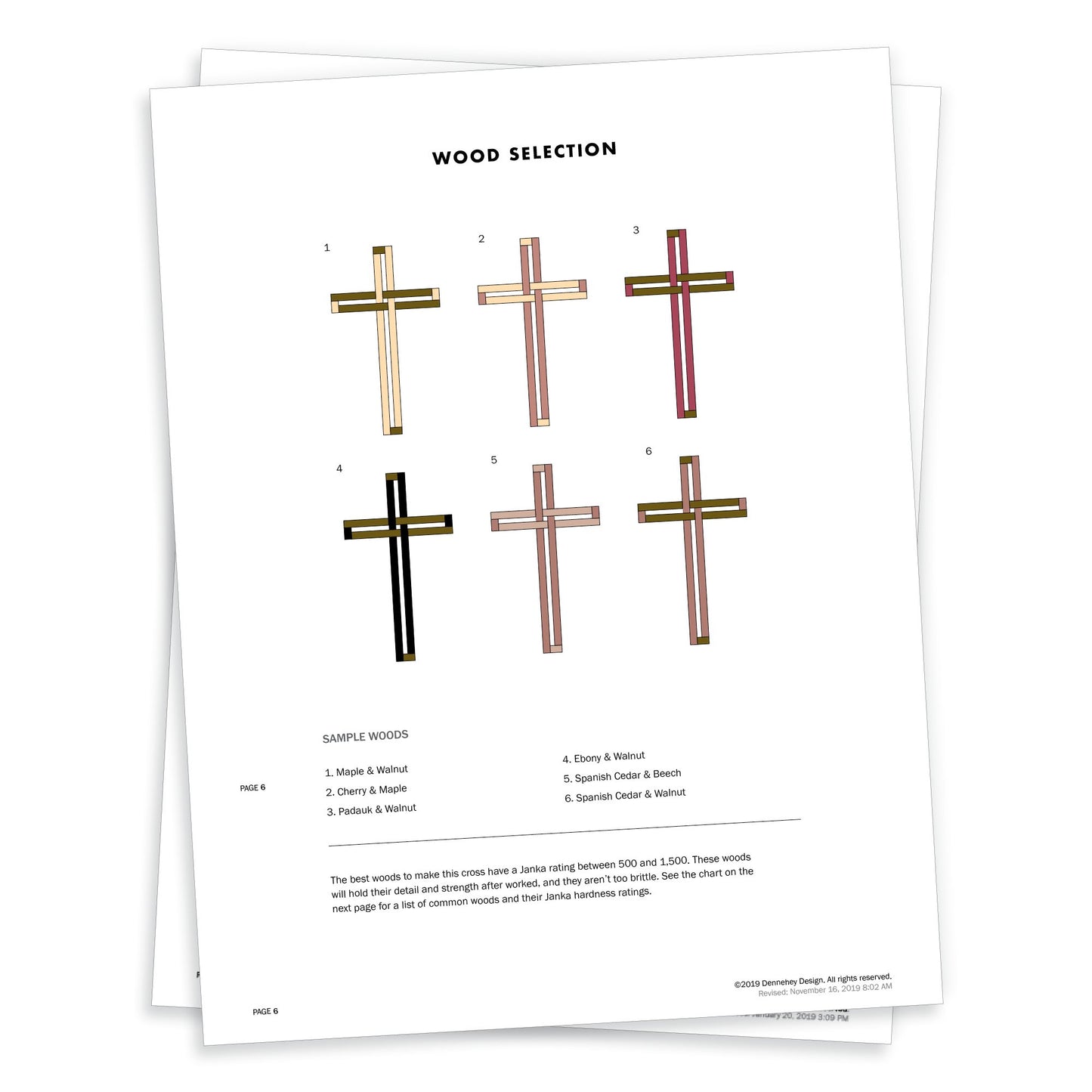 The Unity Cross Project Plans – Dennehey Design Co.