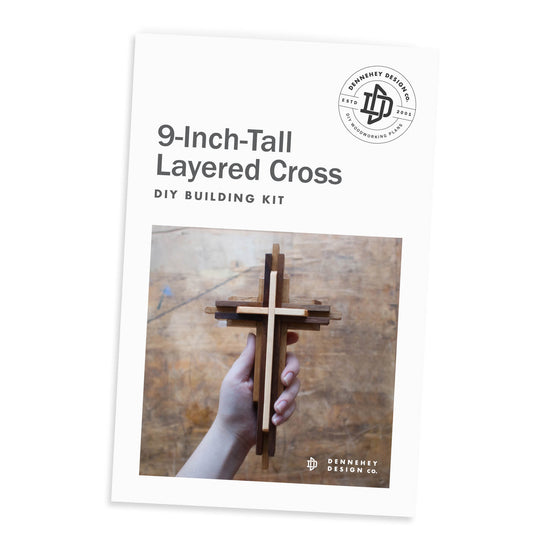 Build a nine inch wood cross
