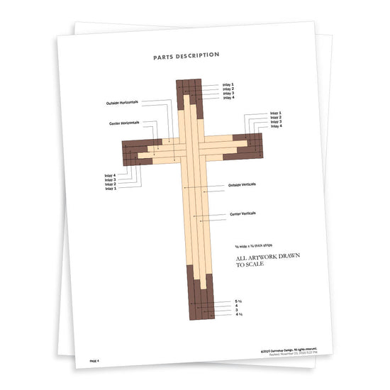 Load image into Gallery viewer, The Salvation Cross DIY Project Plans
