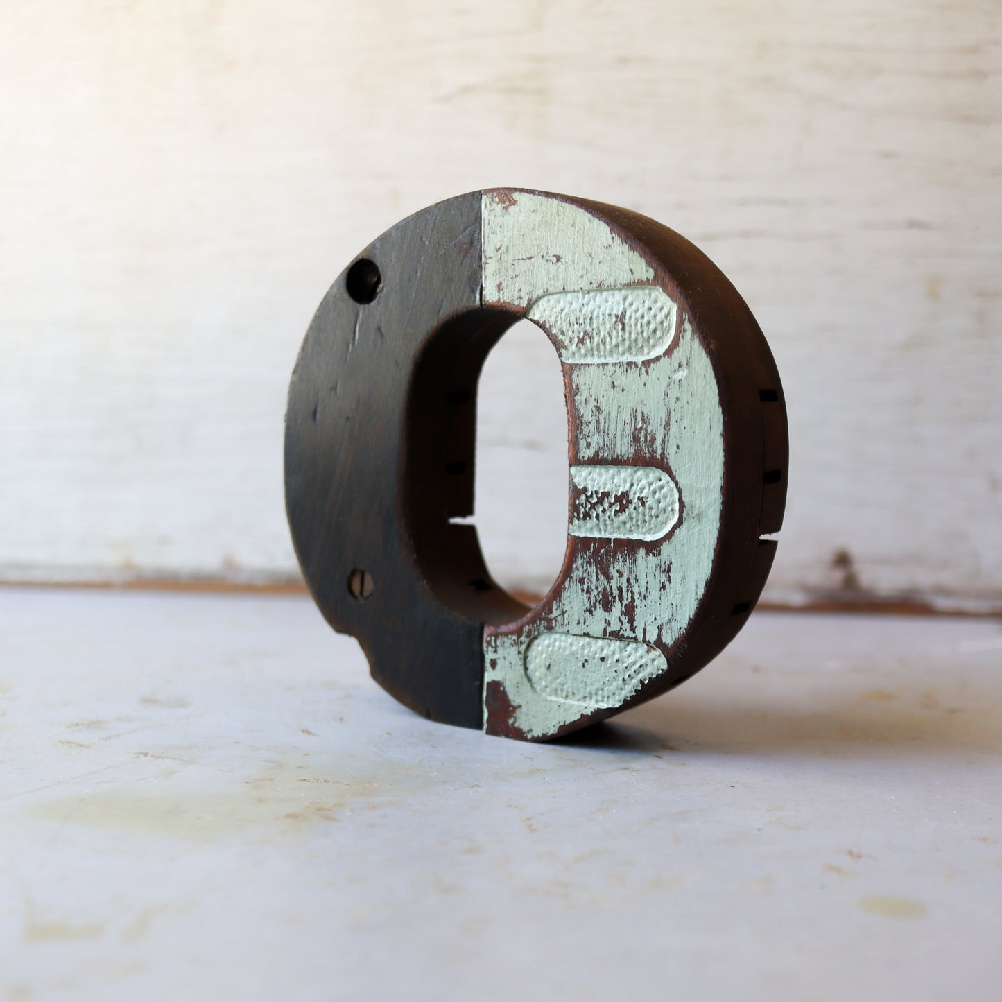 Load image into Gallery viewer, Reclaimed Wood Letter O
